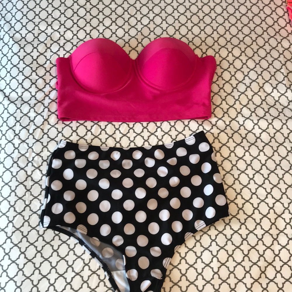 Womens high waisted bikini